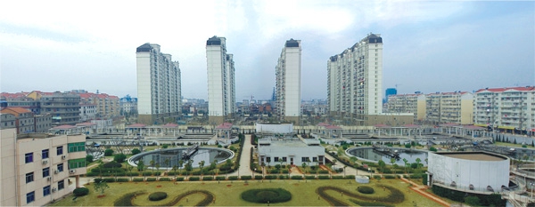 江西最大污水處理廠——南昌朝陽(yáng)污水處理廠二期工程（省、市優(yōu)良工程，獲滕王閣杯）
